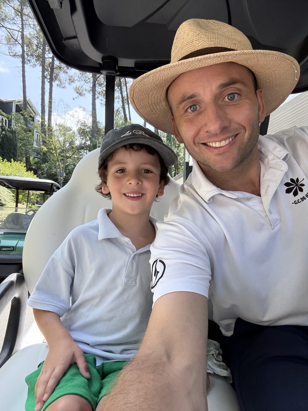 On the course — where it started